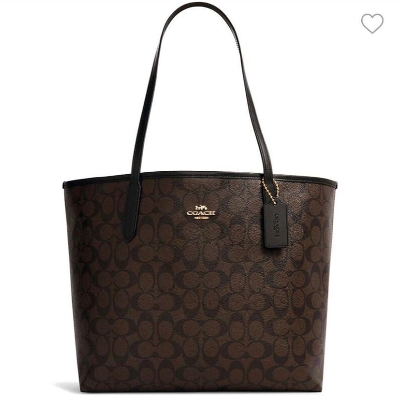 Coach City Large Women Tote Bag - Signature Style