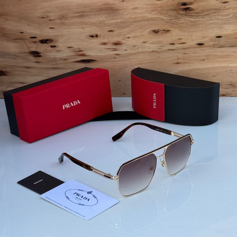 Prada Aviator Square Sunglasses for Men