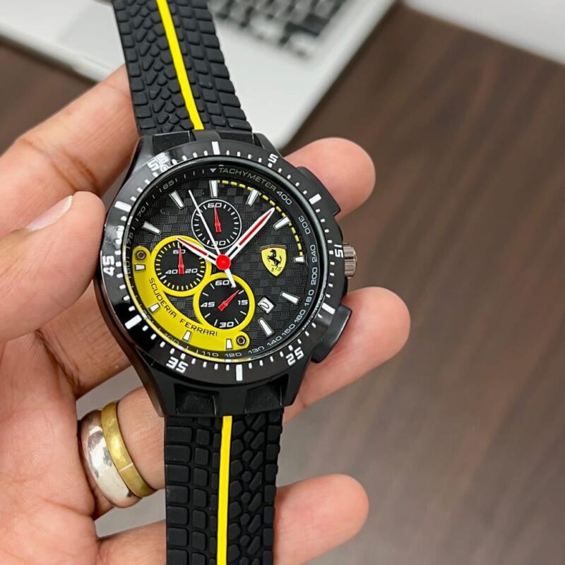 Scuderia Ferrari Racing Chronograph Tachymeter Edition Men's Watch 44mm