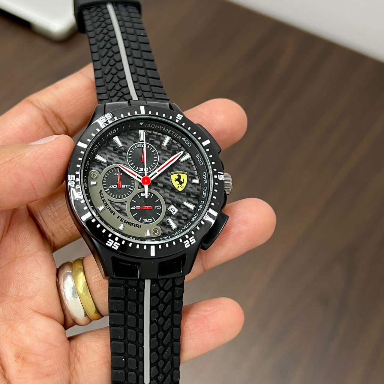 Scuderia Ferrari Racing Chronograph Tachymeter Edition Men's Watch 44mm - Image 7