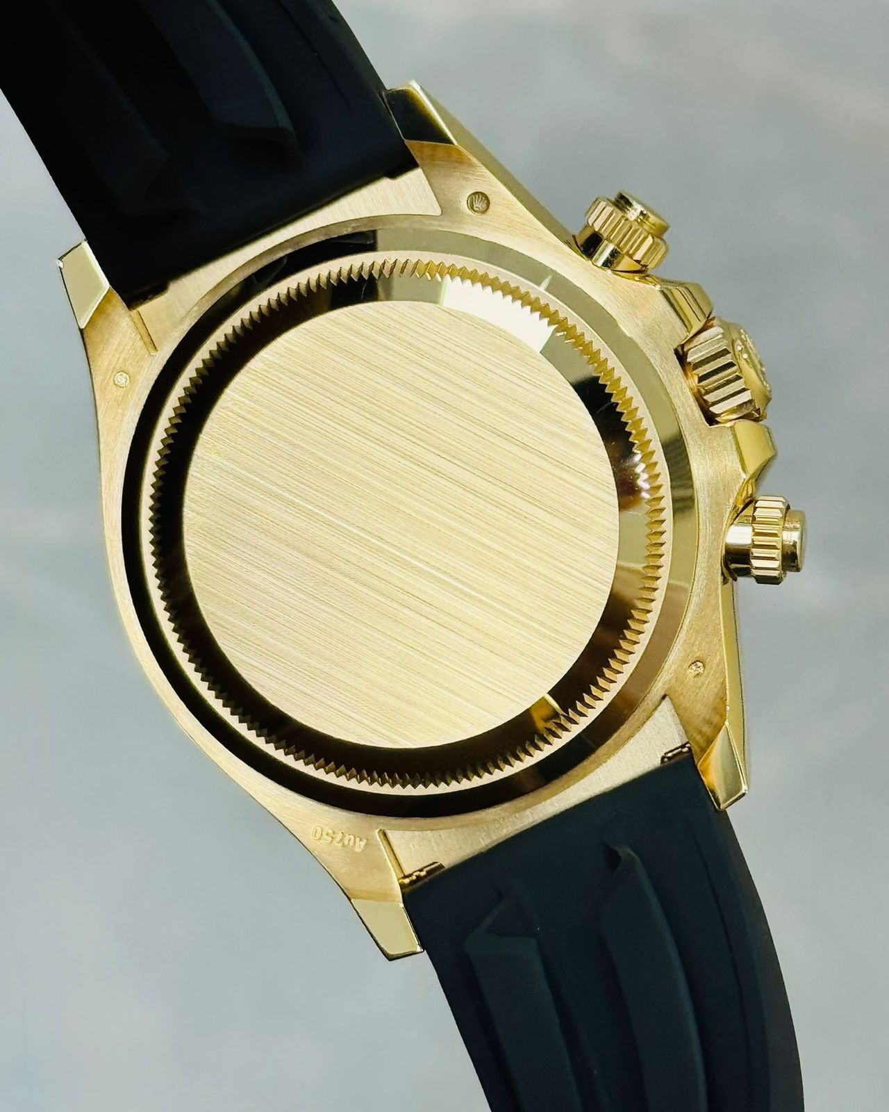 Rolex Daytona Gold Blue Dial Chronograph Men’s Automatic Watch - Image 3