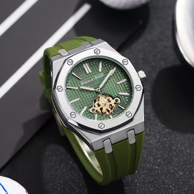 Audemars Piguet Royal Oak Tourbillon Green Dial Men’s Automatic Watch 42mm