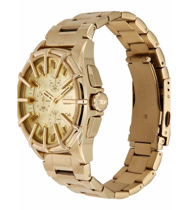 Diesel DZ4695 Framed Chronograph Gold-Tone Men’s Watch 2025 Edition