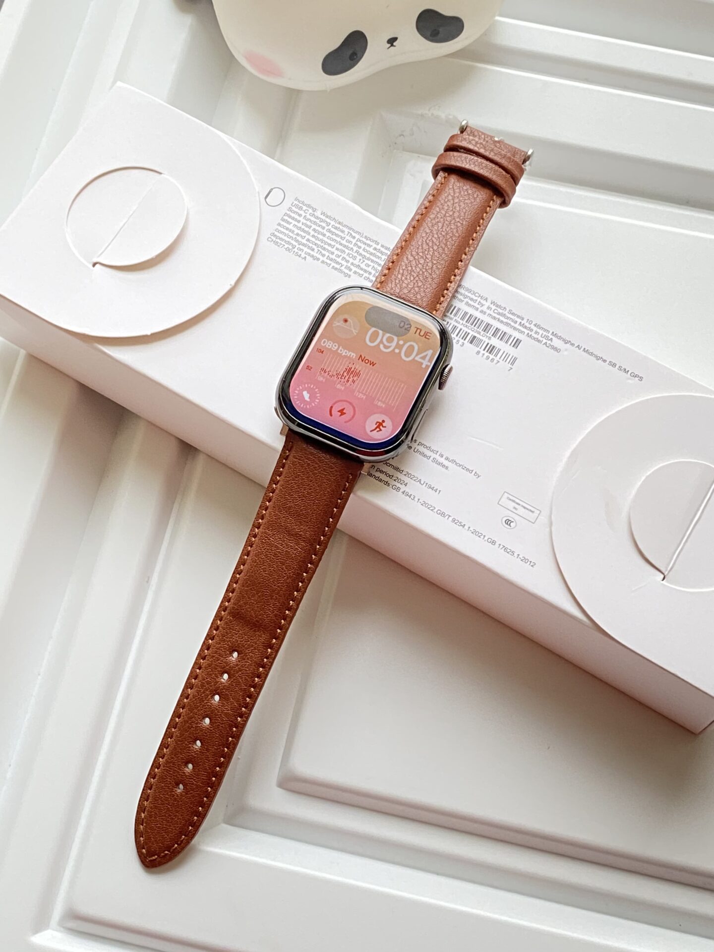 Apple Series 10 Smartwatch Big Dial With Logo On/Off - Image 2