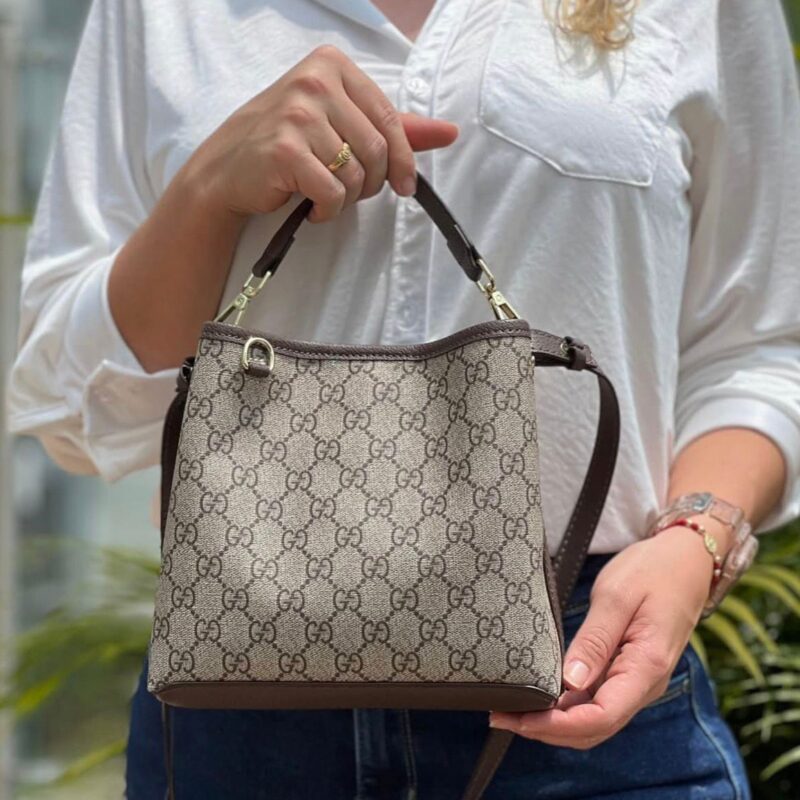 Gucci Emblem Small Tote Bag