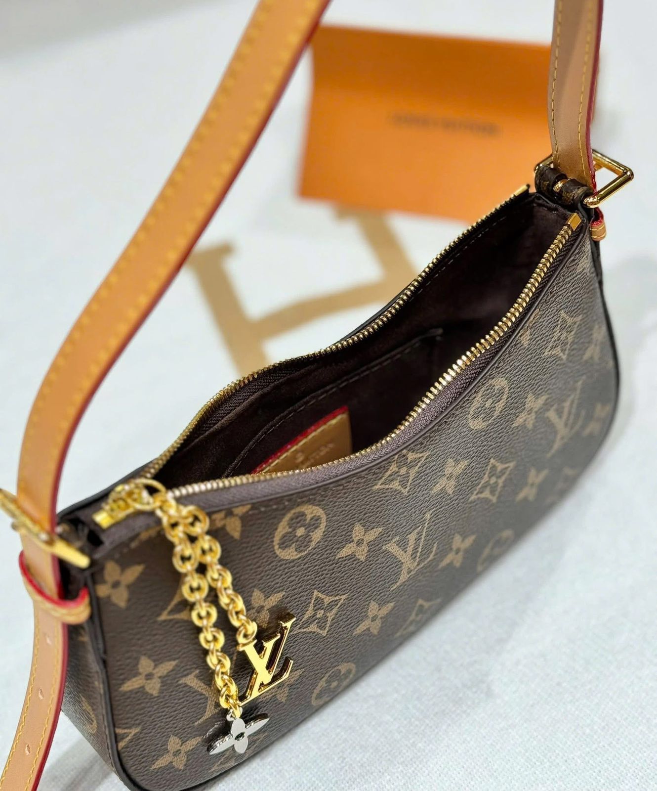 Louis Vuitton Pochette Monogram Bag For Women - Image 5