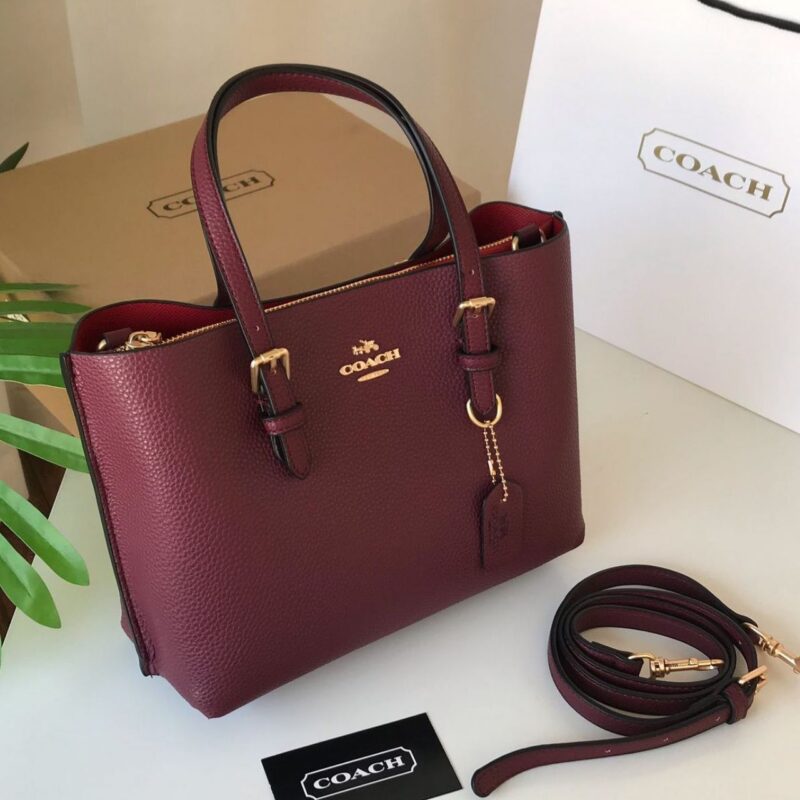Coach Small Mollie Women Tote Bags 25cm – Solid Colors with Box Series