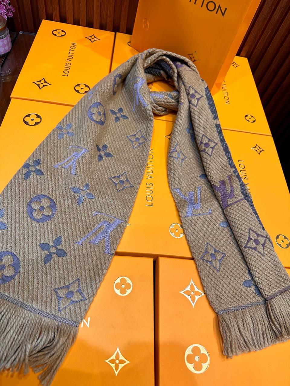 Louis Vuitton Latest Edition Reversible Muffler - Image 2