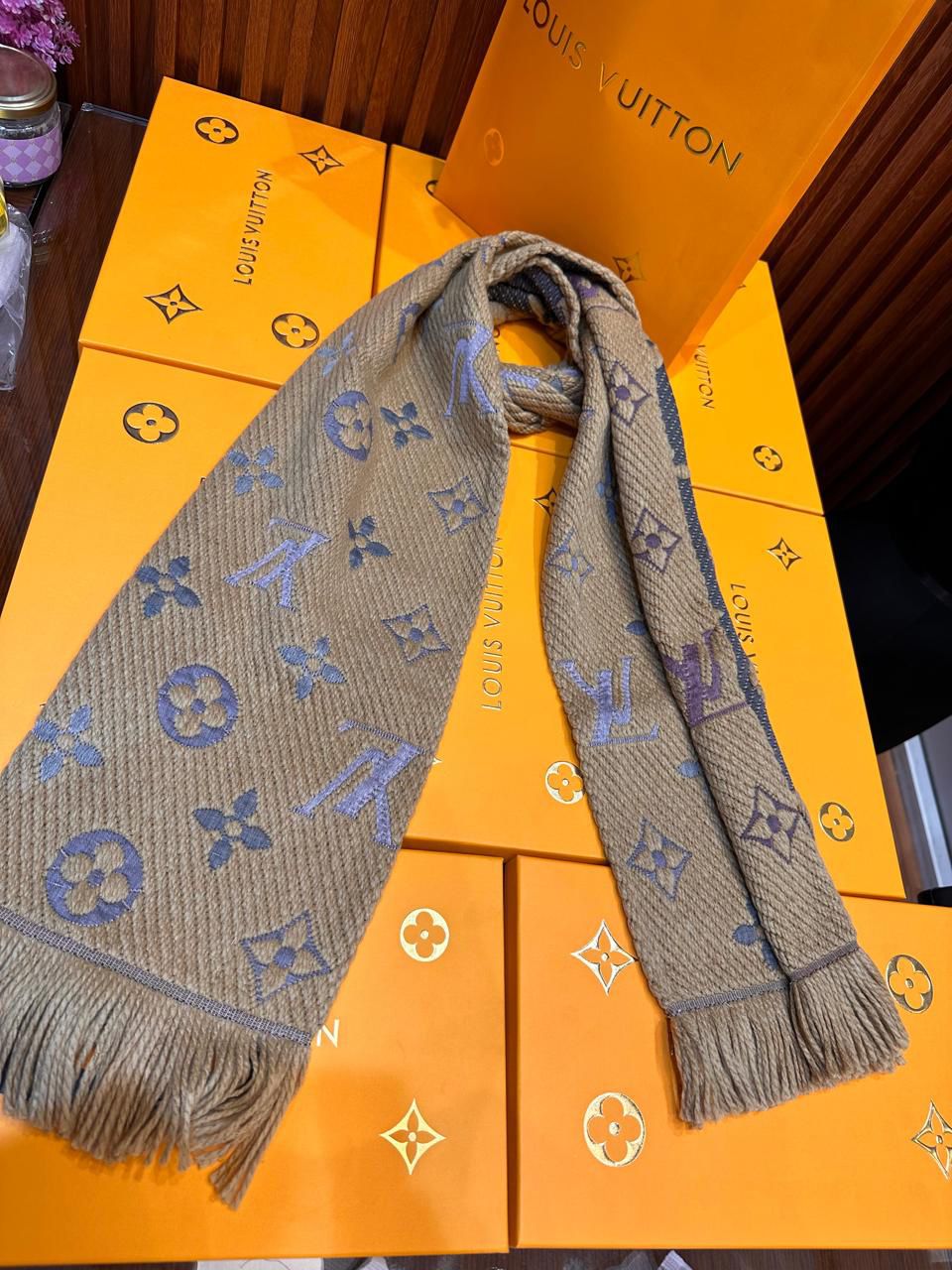 Louis Vuitton Latest Edition Reversible Muffler