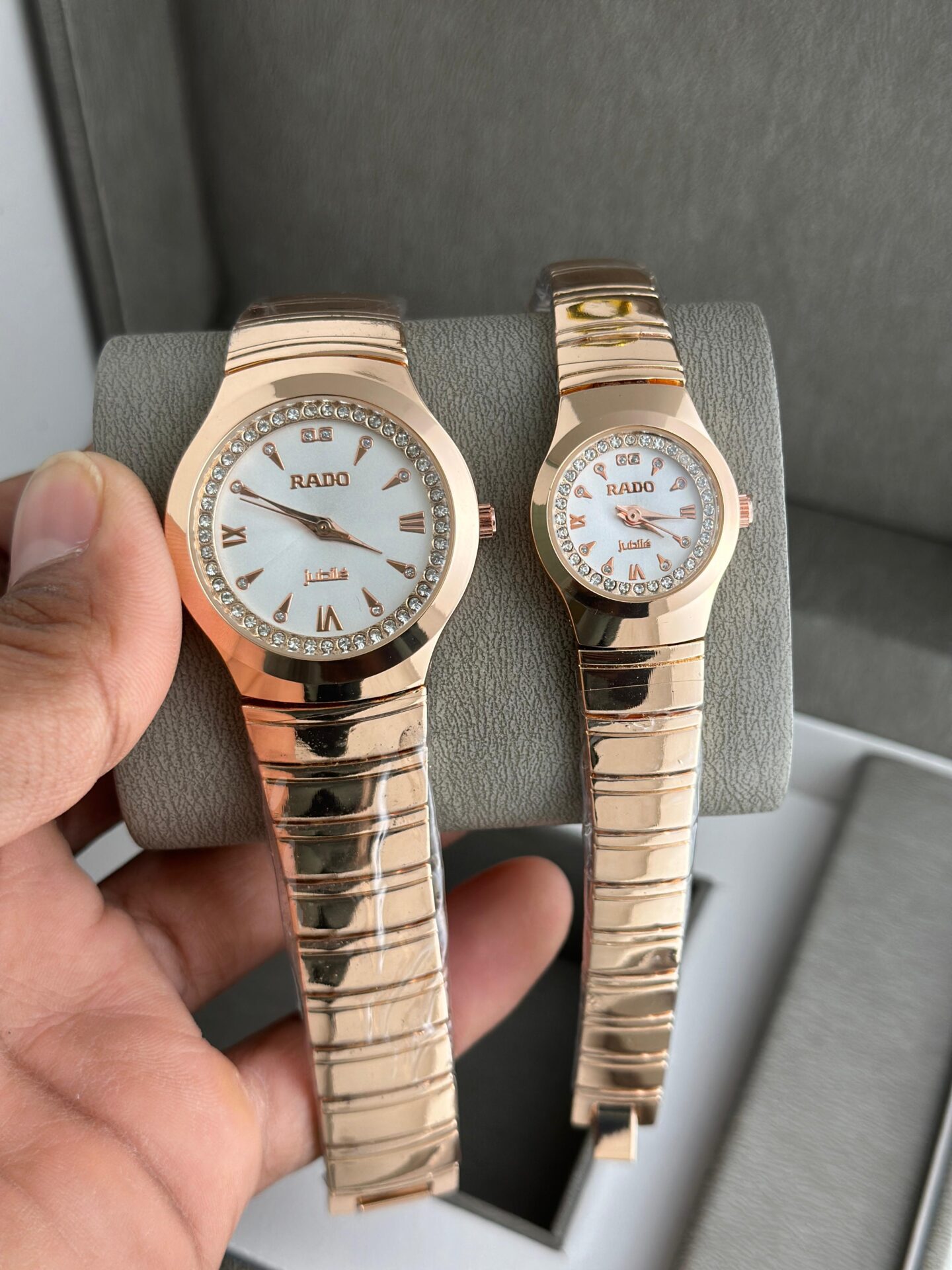 Rado Couple Watches Premium Gift Set for Him & Her