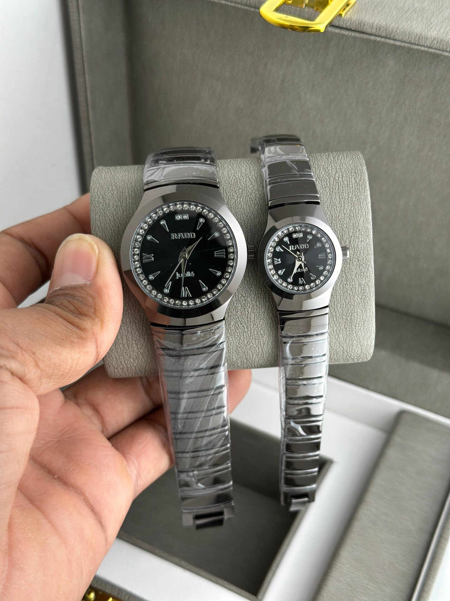 Rado Couple Watches Premium Gift Set for Him & Her - Image 4