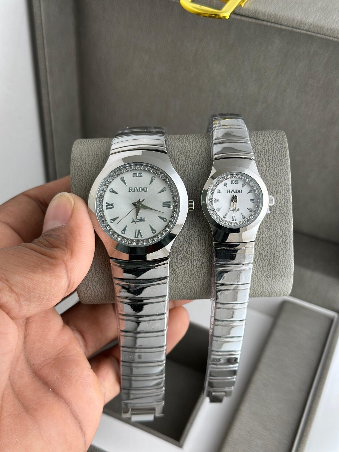 Rado Couple Watches Premium Gift Set for Him & Her - Image 6