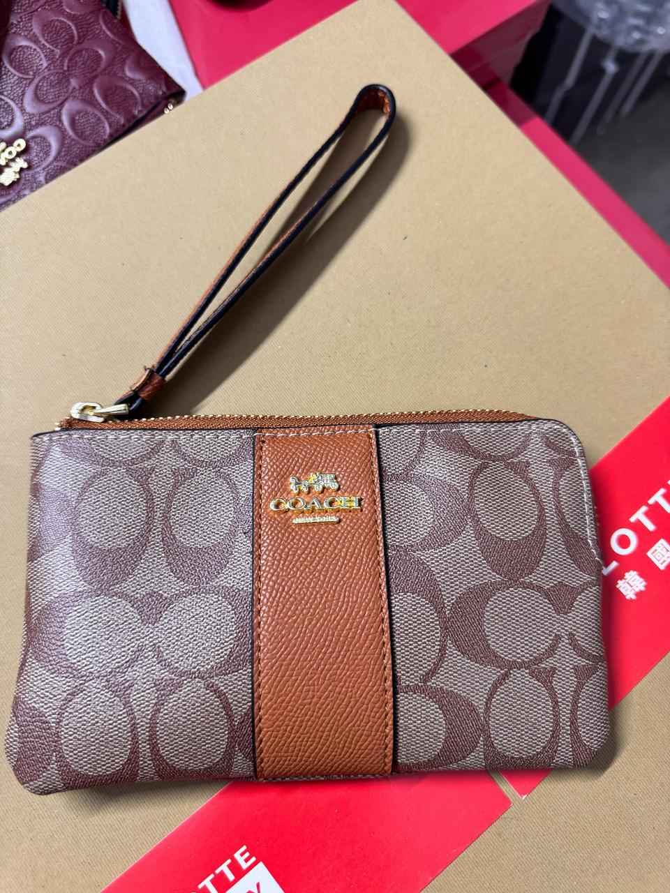 Coach Signature Wristlet for Women
