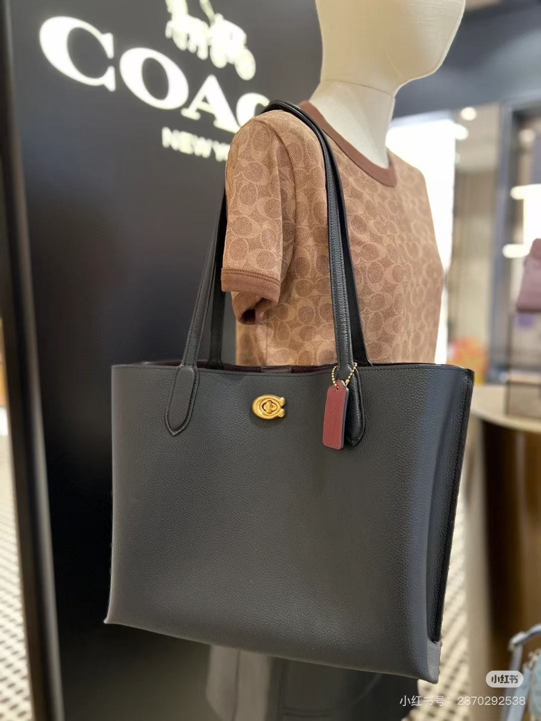 Coach Signature Tote Bag for Women - Image 3