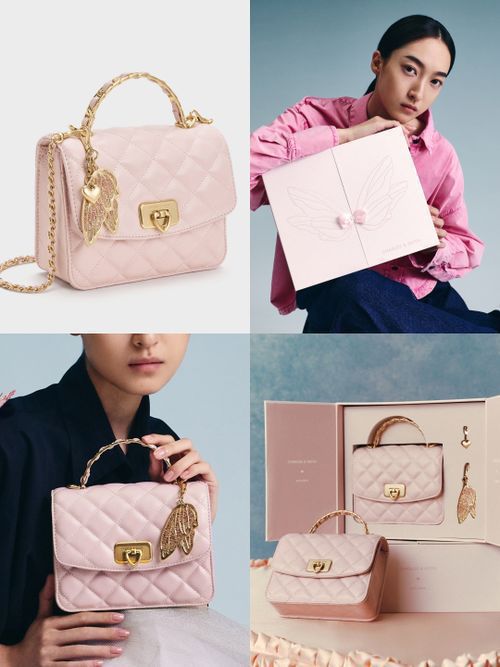 Charles & Keith Cressida Quilted QIKI 2025 Women Sling Bags - Image 4