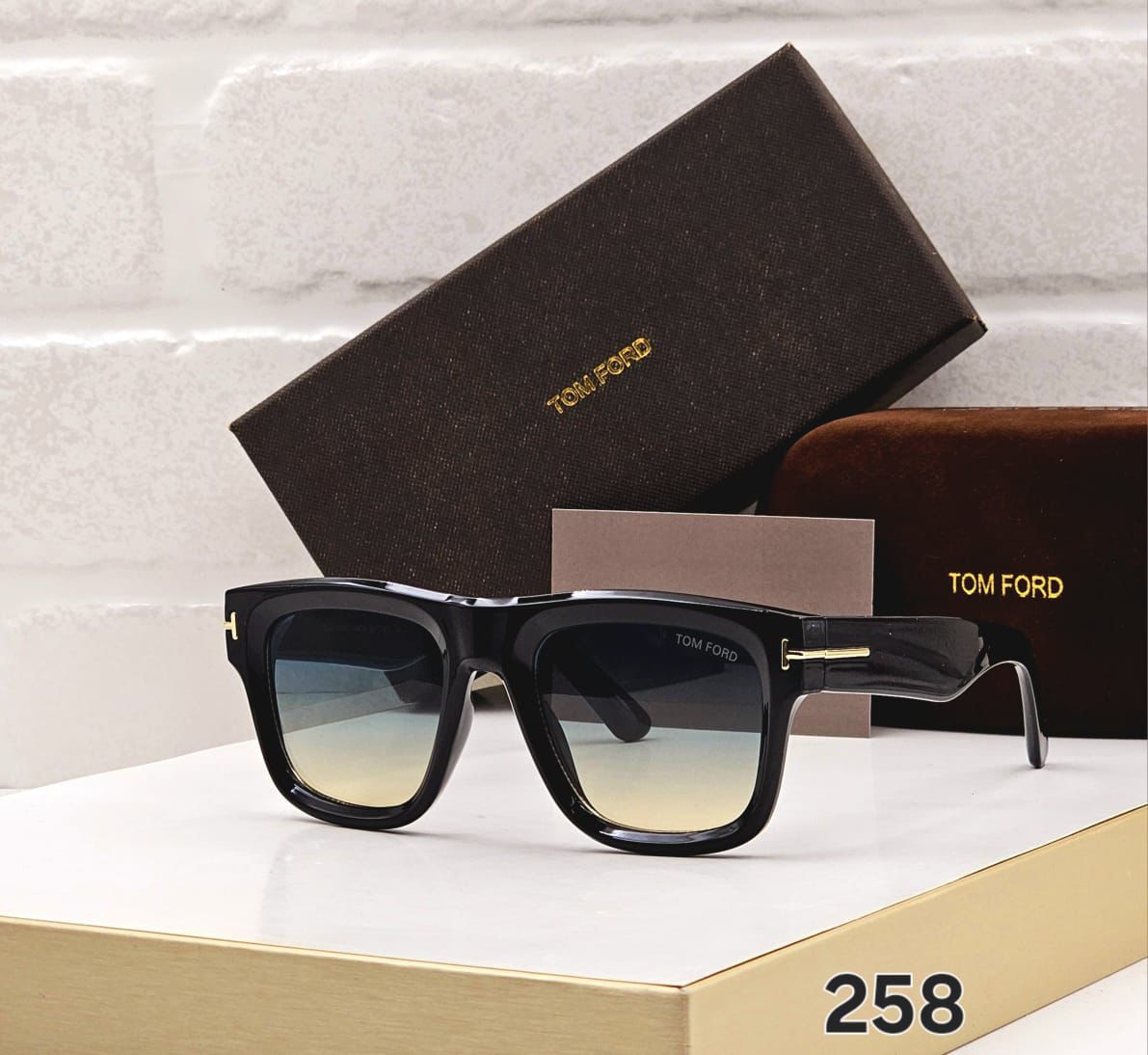 Tom Ford Square Men's Sunglasses - Image 2