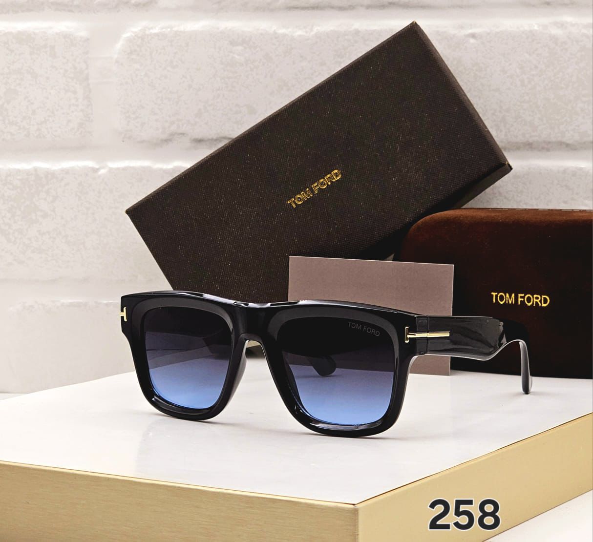 Tom Ford Square Men's Sunglasses - Image 3