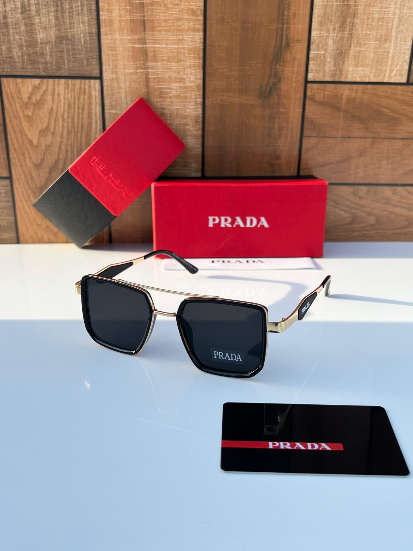 Prada Square Sunglasses For Men