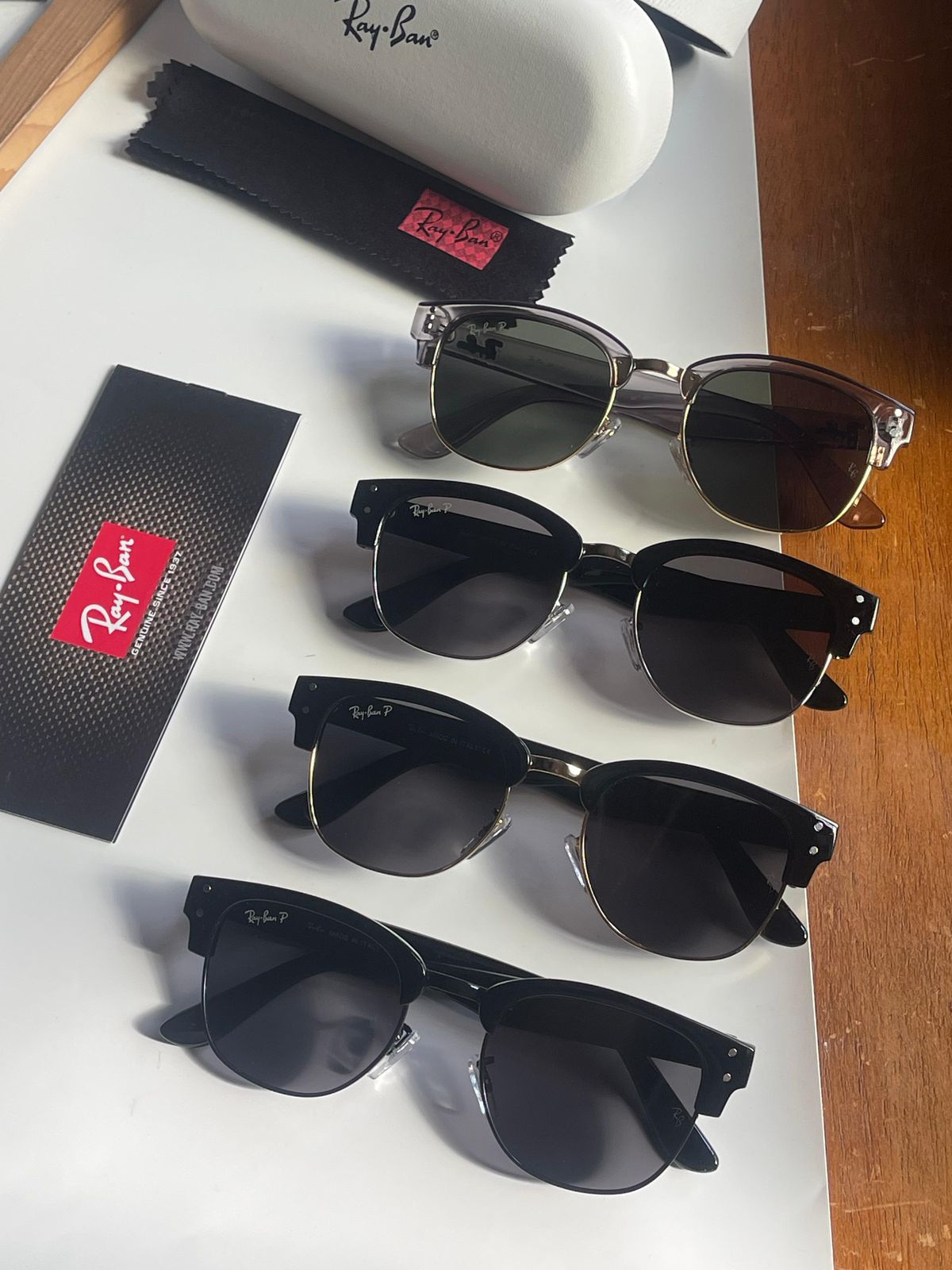 Ray-Ban Clubmaster Men's Sunglasses - Image 5