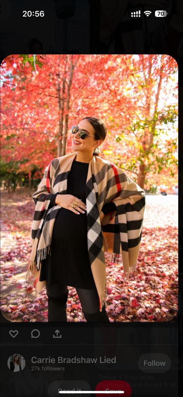 Burberry High-End Winter Stole - Unisex - Image 4