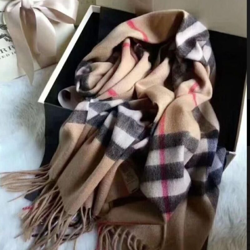 Burberry High-End Winter Stole - Unisex