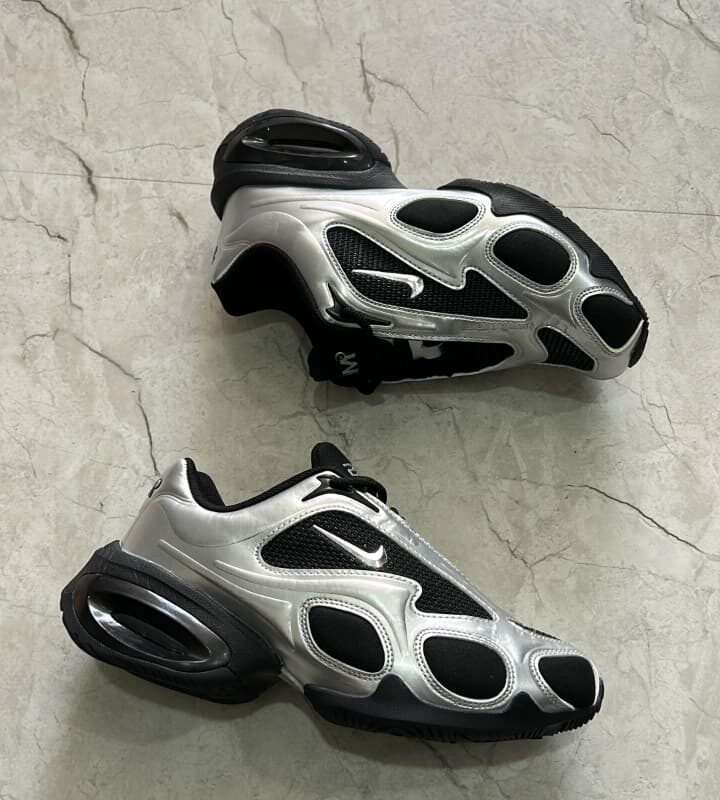 Nike Airmax muse black metallic silver Shoes For Men
