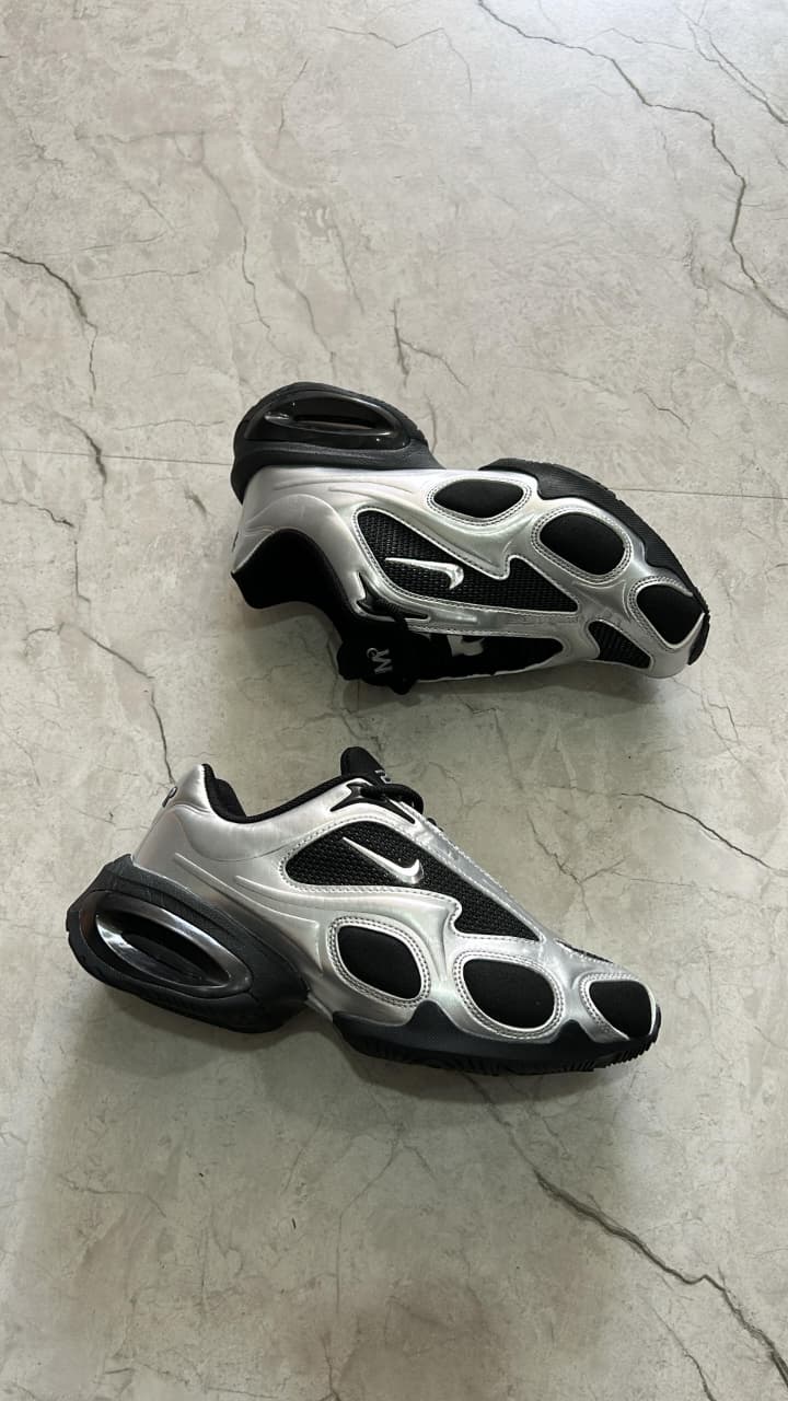 Nike Airmax muse black metallic silver Shoes For Men
