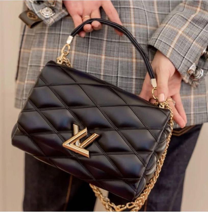 Louis Vuitton Quilt Twister go 14 Shoulder Sling Bag - Image 2