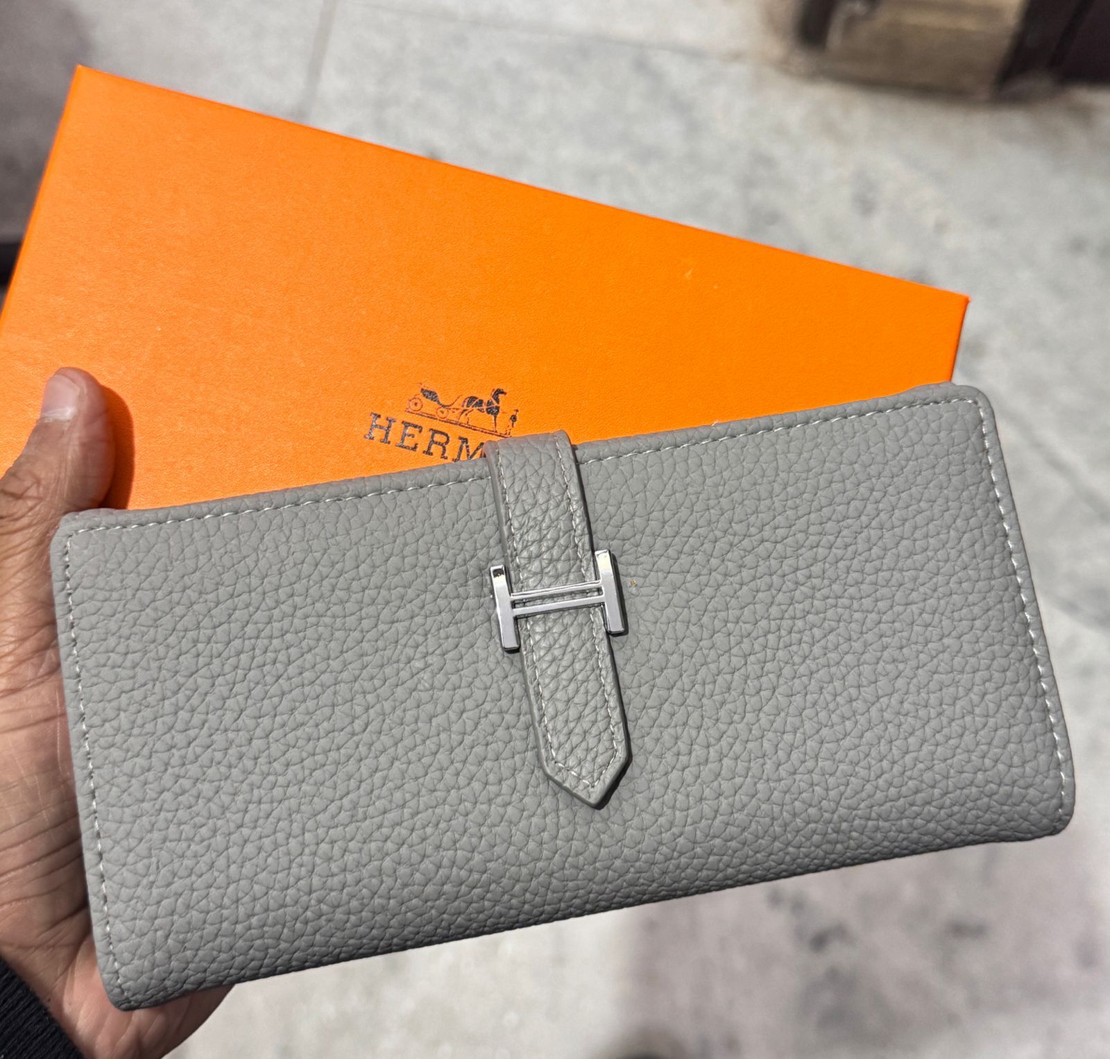 Hermes Bearn Soufflet Ladies Wallet