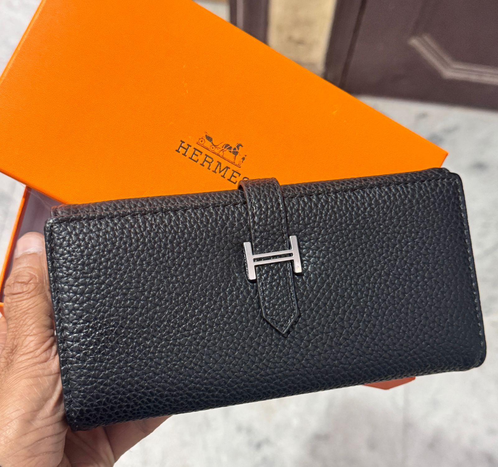 Hermes Bearn Soufflet Ladies Wallet - Image 2