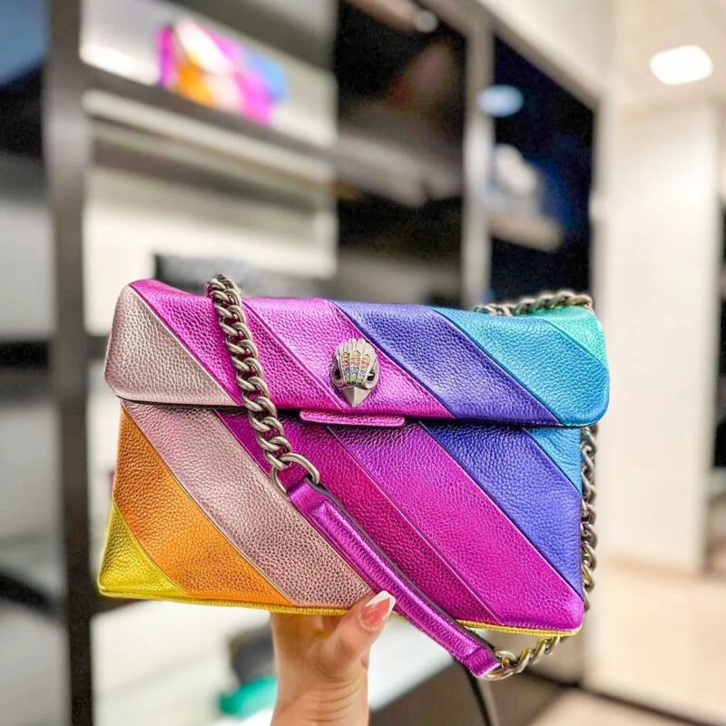 Kurt Geiger London Kensington Striped Shoulder Bag