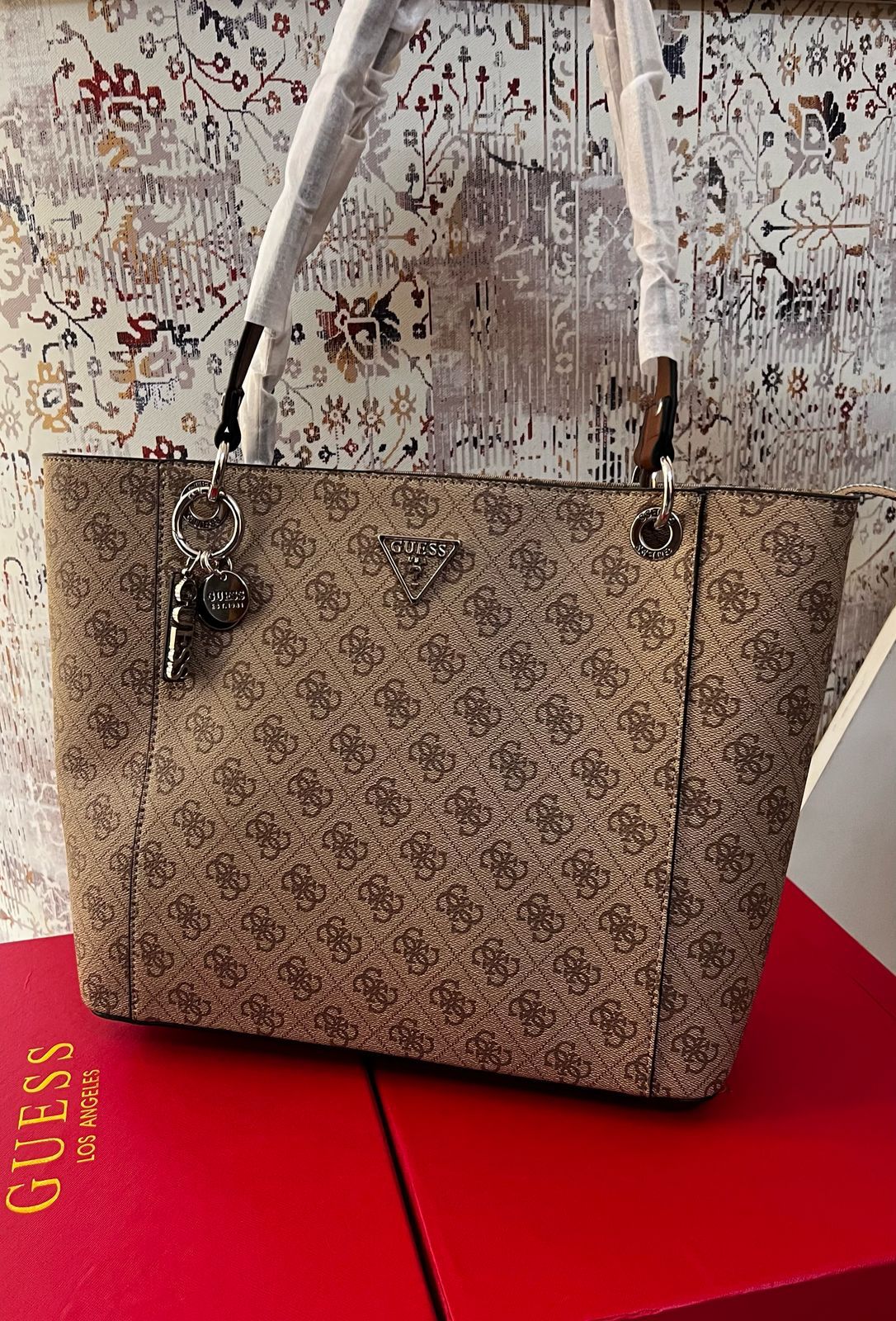 Guess Noelle Book Tote Bag For Women - Image 3