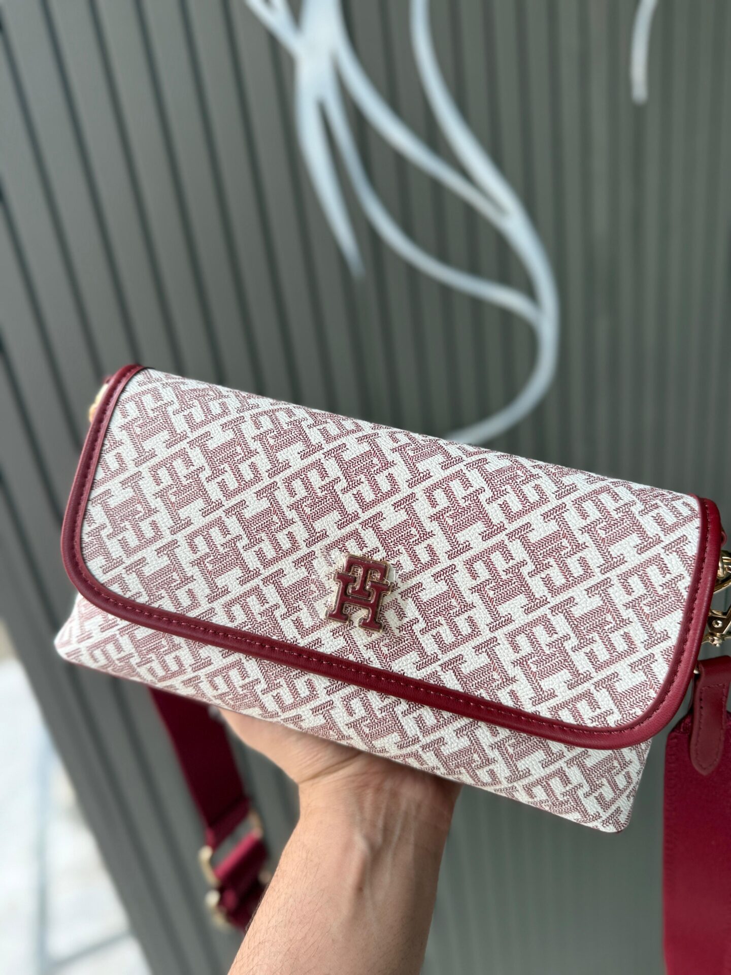 Tommy Hilfiger Leather Sling Bag