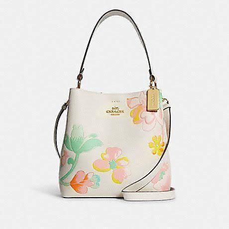 Coach Originals Embossed Bucket with Dreamy Land Floral Print Women's Tote Bag