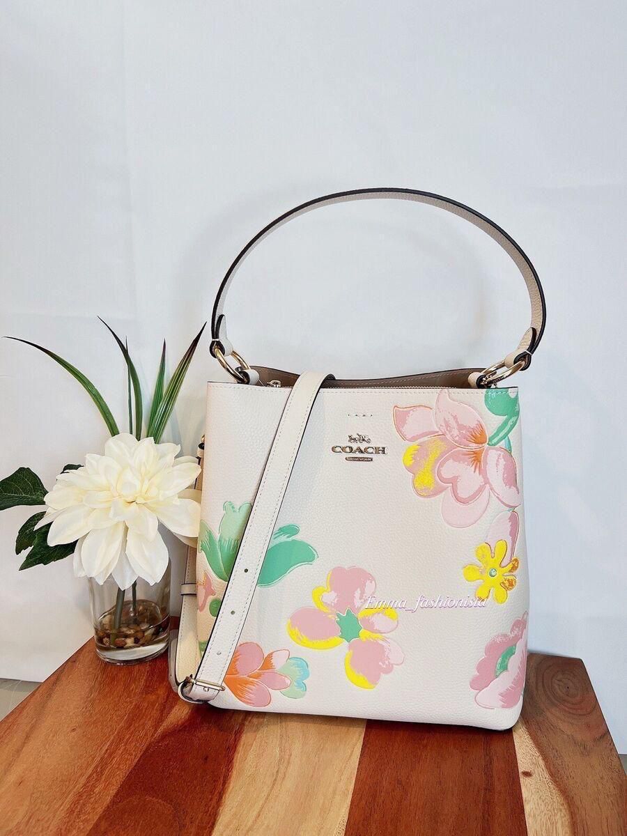 Coach Originals Embossed Bucket with Dreamy Land Floral Print Women's Tote Bag - Image 3