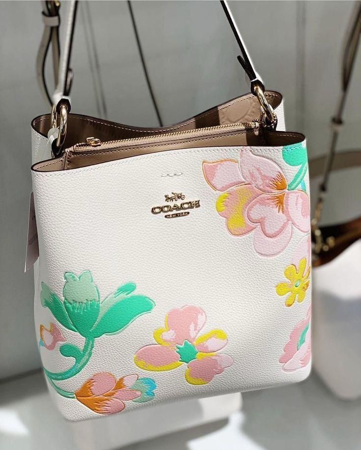 Coach Originals Embossed Bucket with Dreamy Land Floral Print Women's Tote Bag - Image 2
