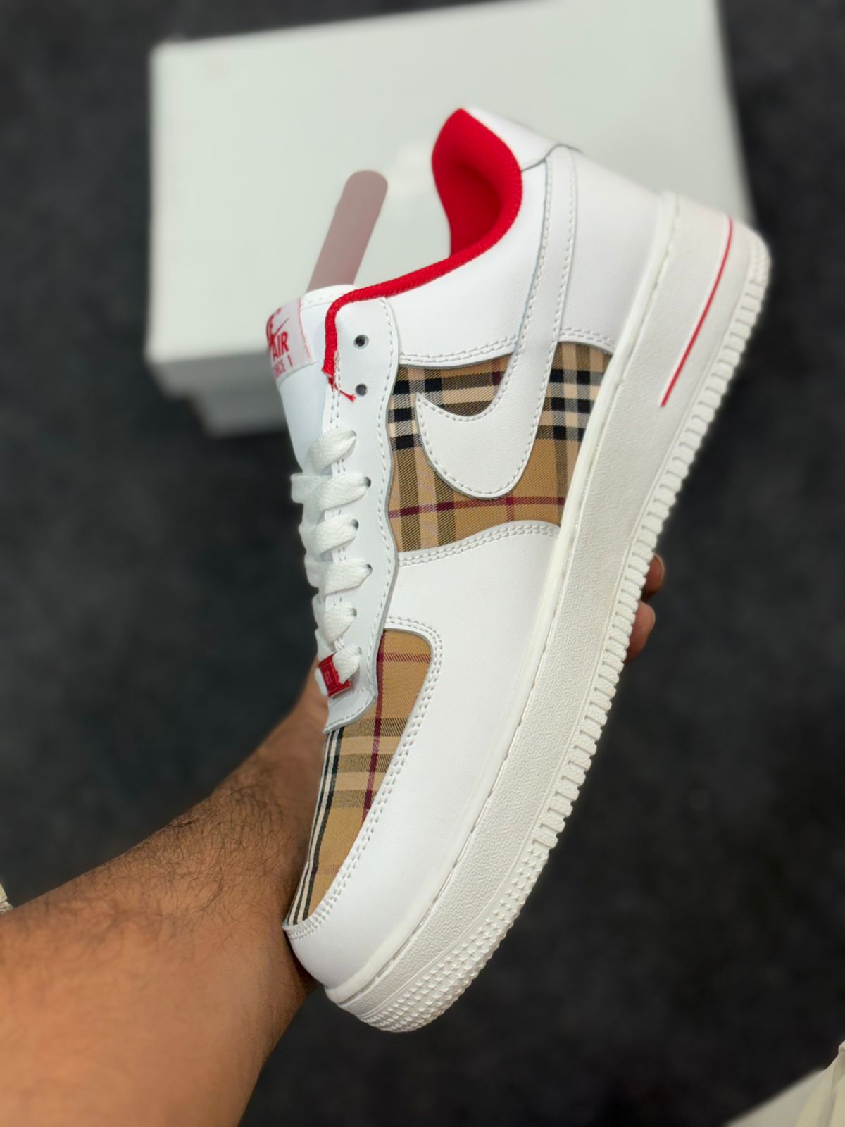 Nike Air Force x Burberry Men's Sneakers - Image 2