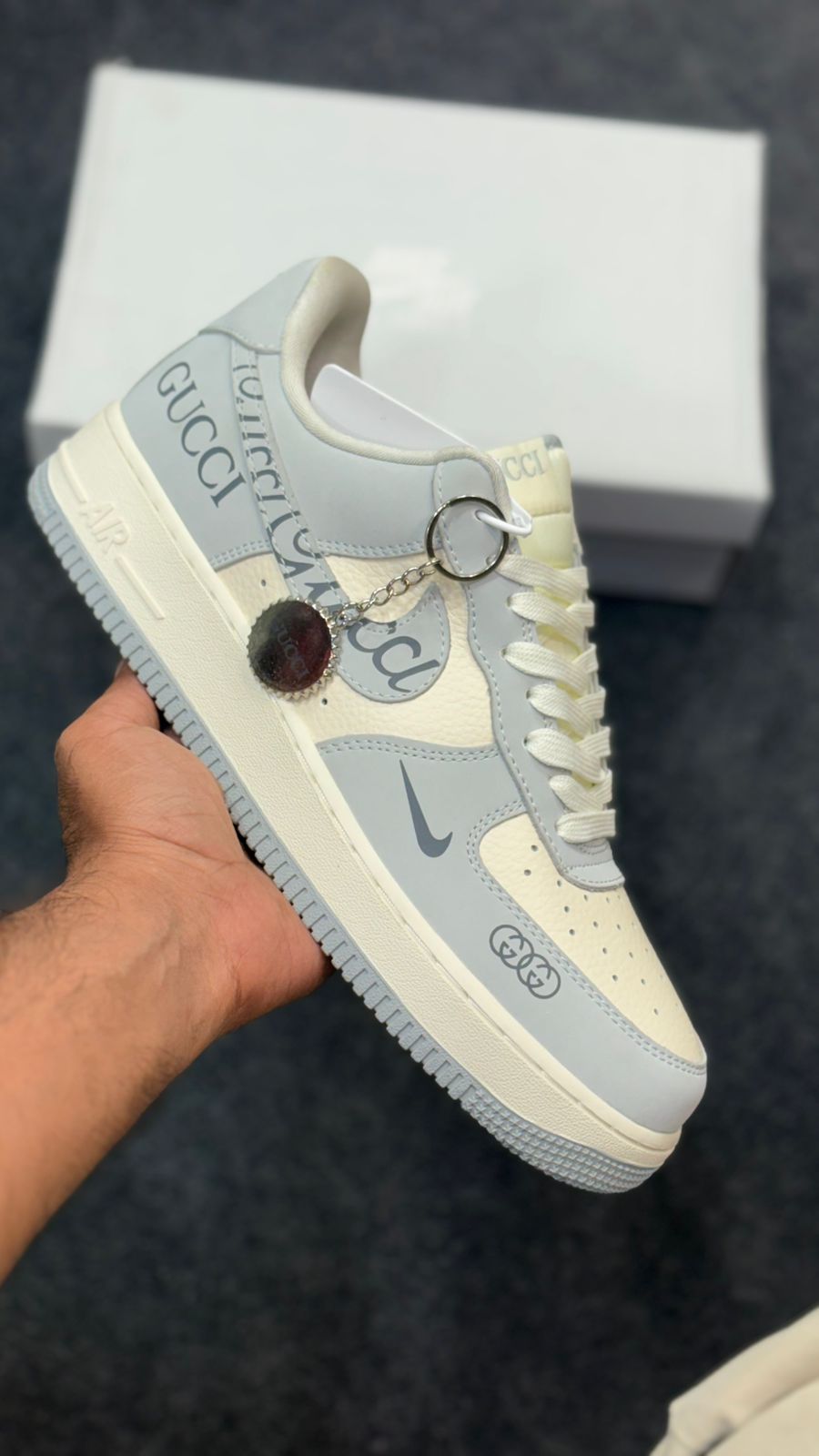 Nike Air Force1Low x Gucci 25 Shoes For Men - Image 2