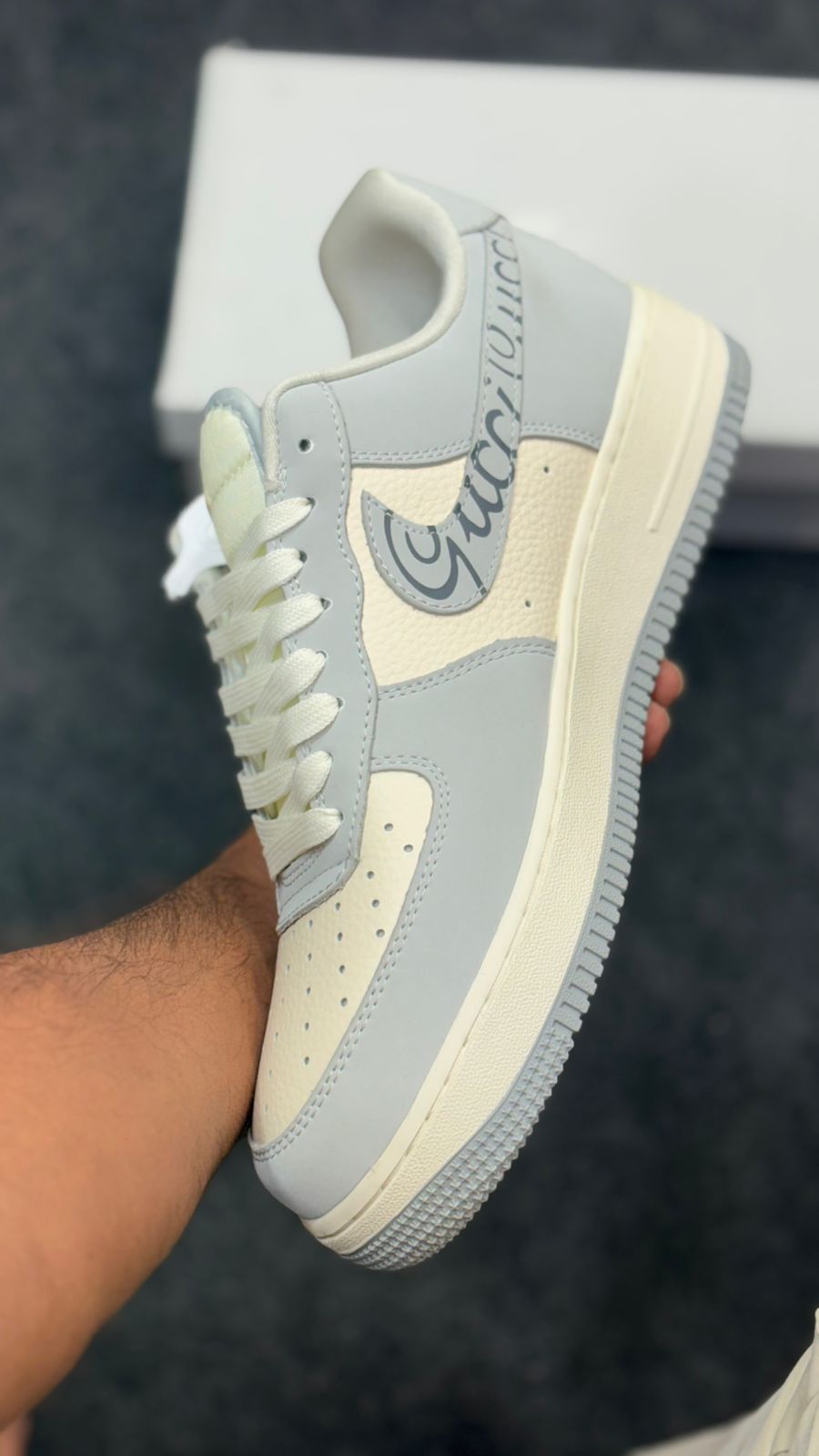 Nike Air Force1Low x Gucci 25 Shoes For Men - Image 3