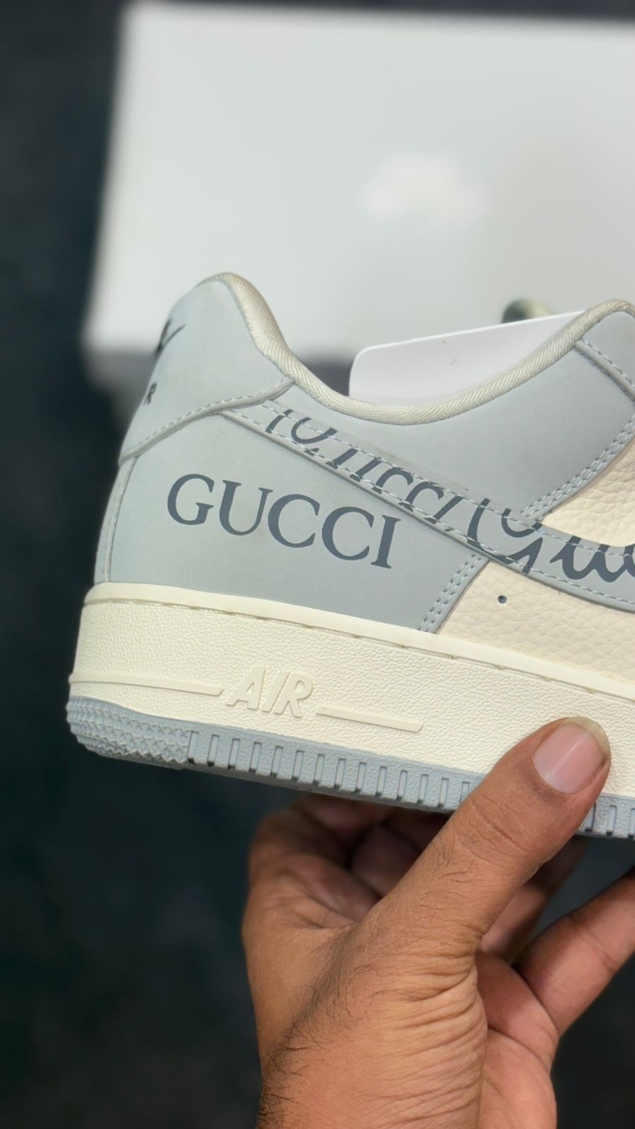 Nike Air Force1Low x Gucci 25 Shoes For Men - Image 4