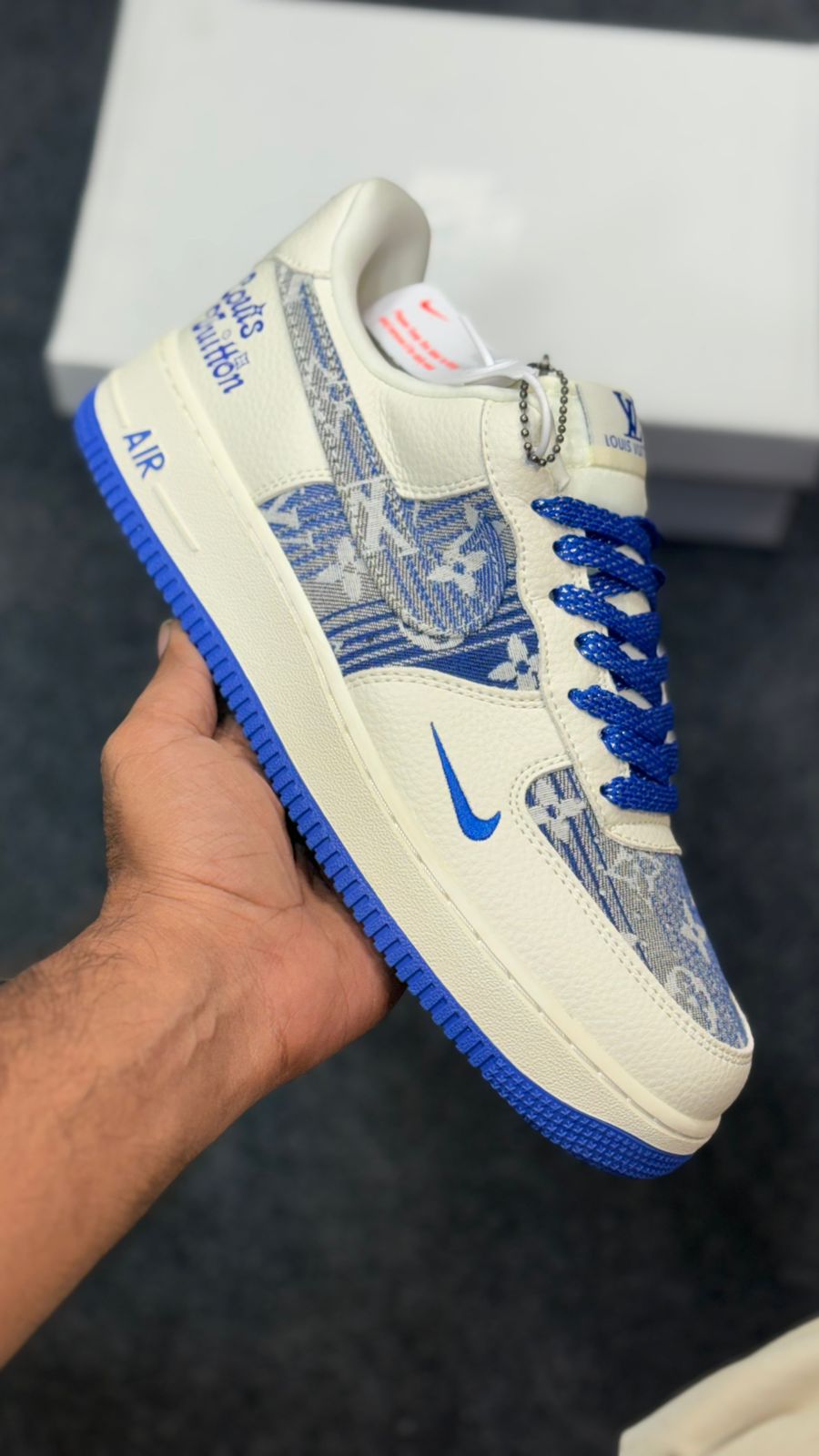 Nike Air Force1Low x Louis Vuitton 25 Shoes For Men - Image 2