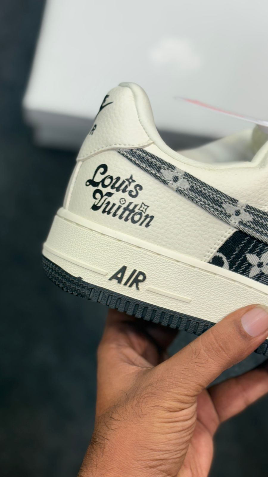 Nike Air Force1Low x Louis Vuitton 25 Shoes For Men - Image 7