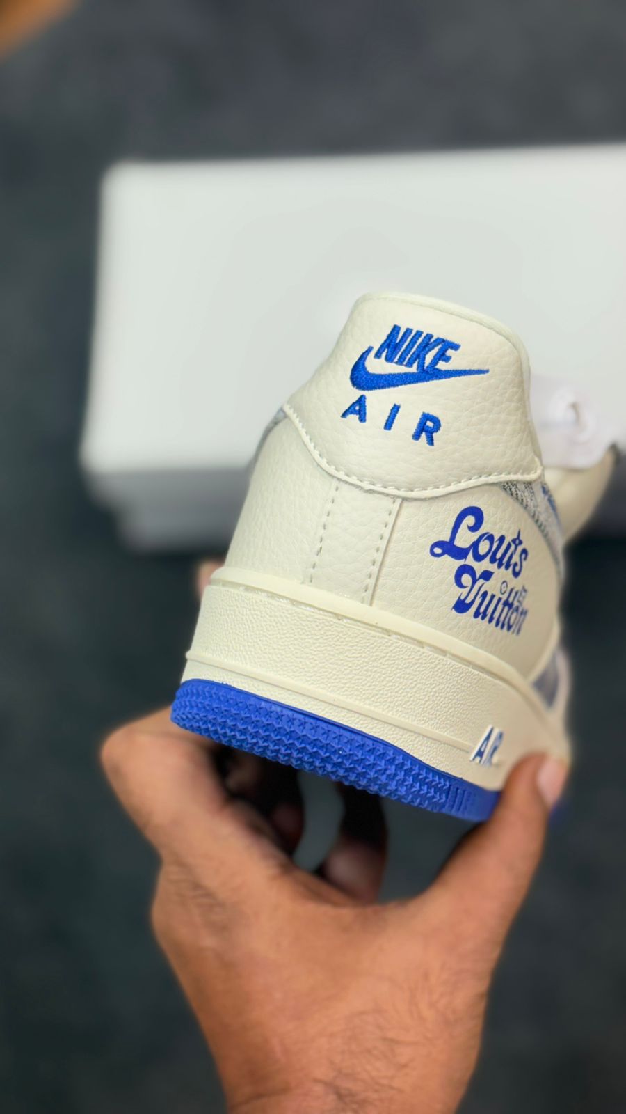 Nike Air Force1Low x Louis Vuitton 25 Shoes For Men - Image 5