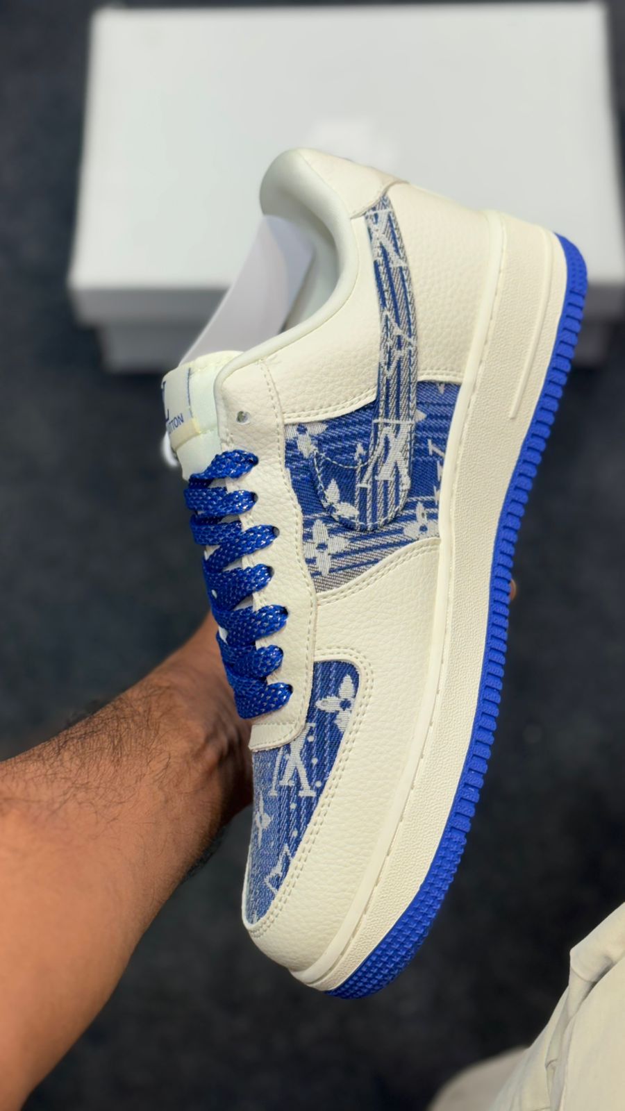 Nike Air Force1Low x Louis Vuitton 25 Shoes For Men - Image 3