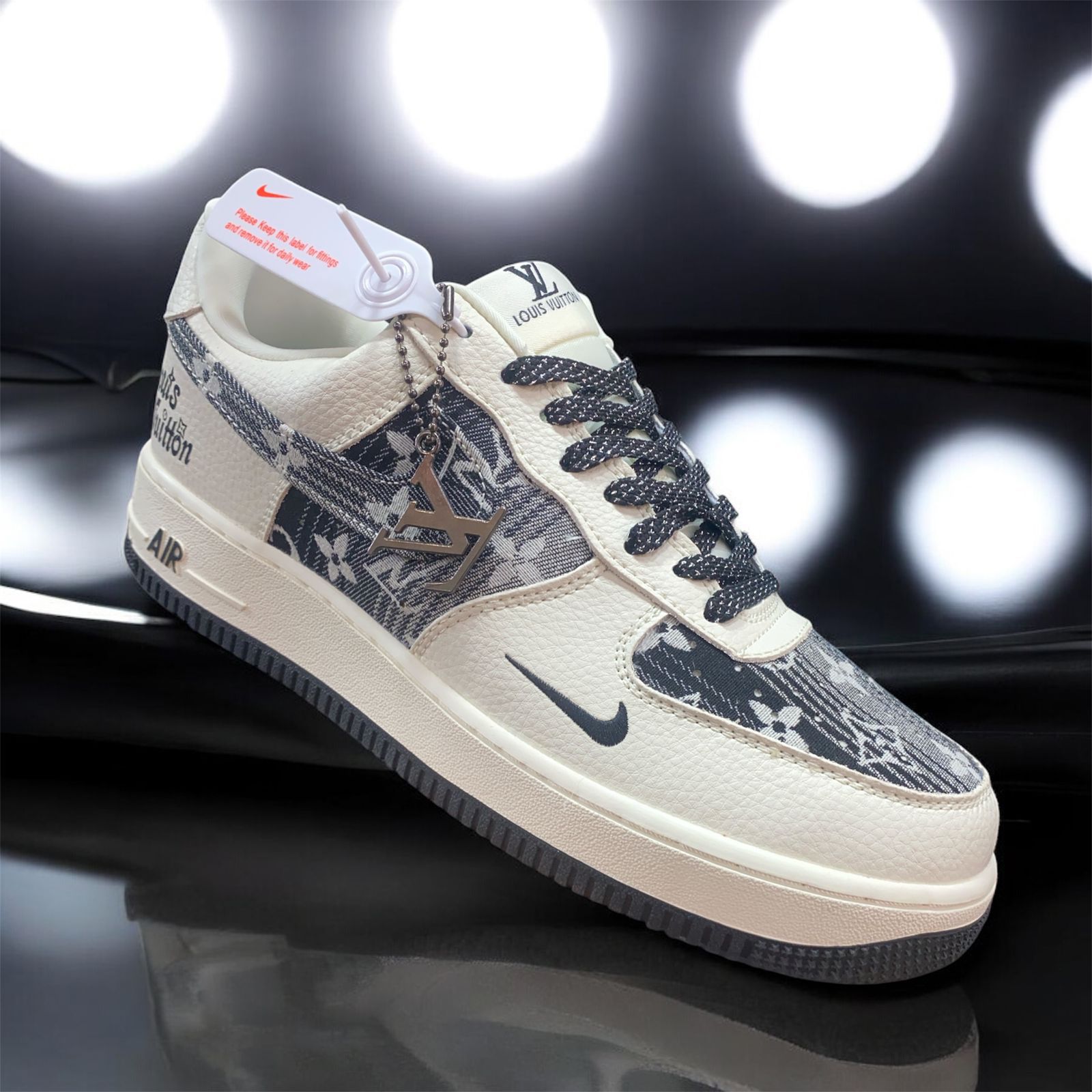 Nike Air Force1Low x Louis Vuitton 25 Shoes For Men - Image 6