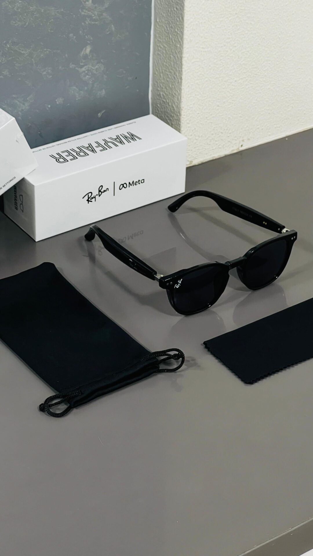 Ray-Ban Meta Edition Smart Audio Sunglasses - Matte Black