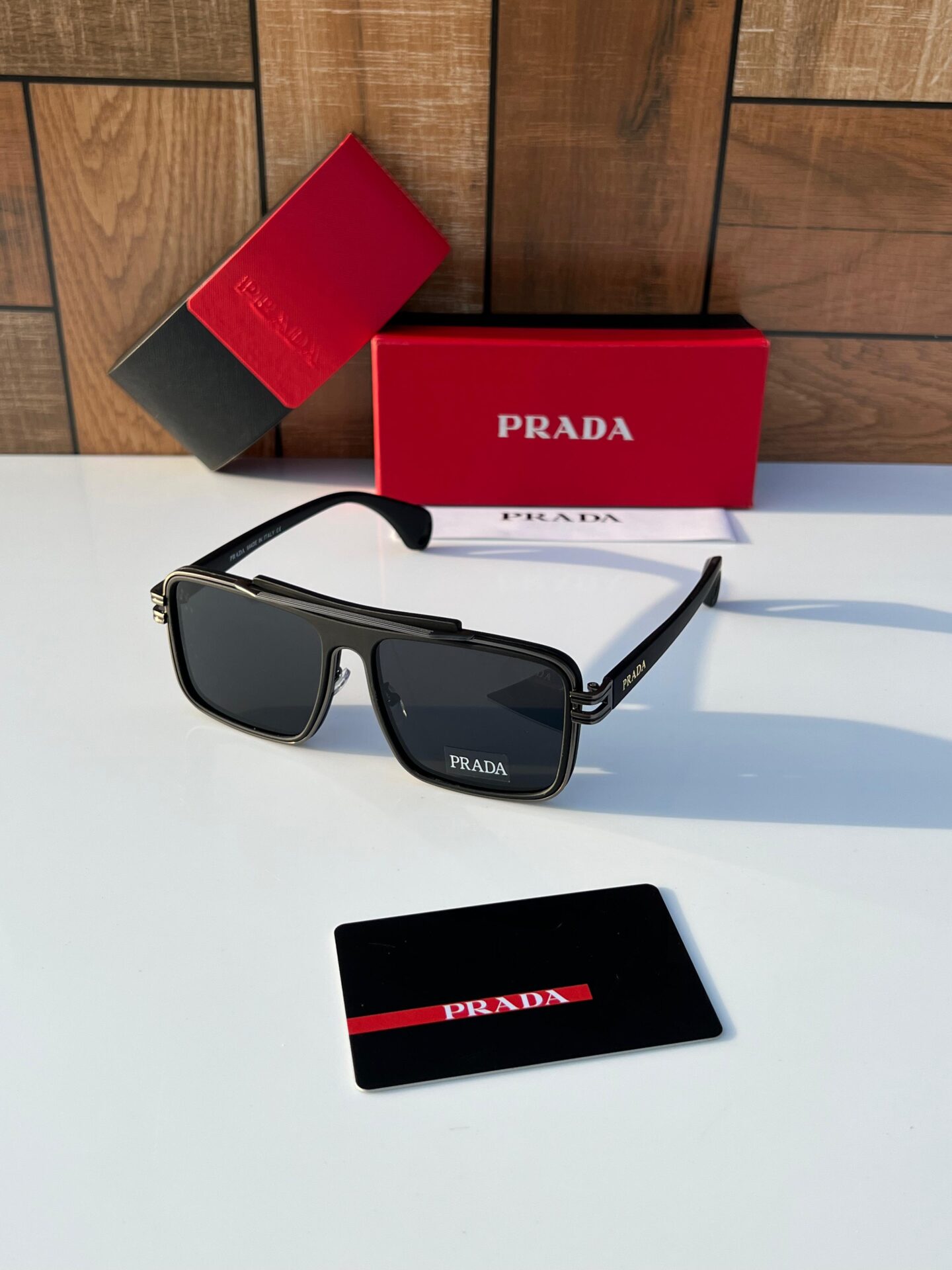 Prada Square Men's Sunglasses