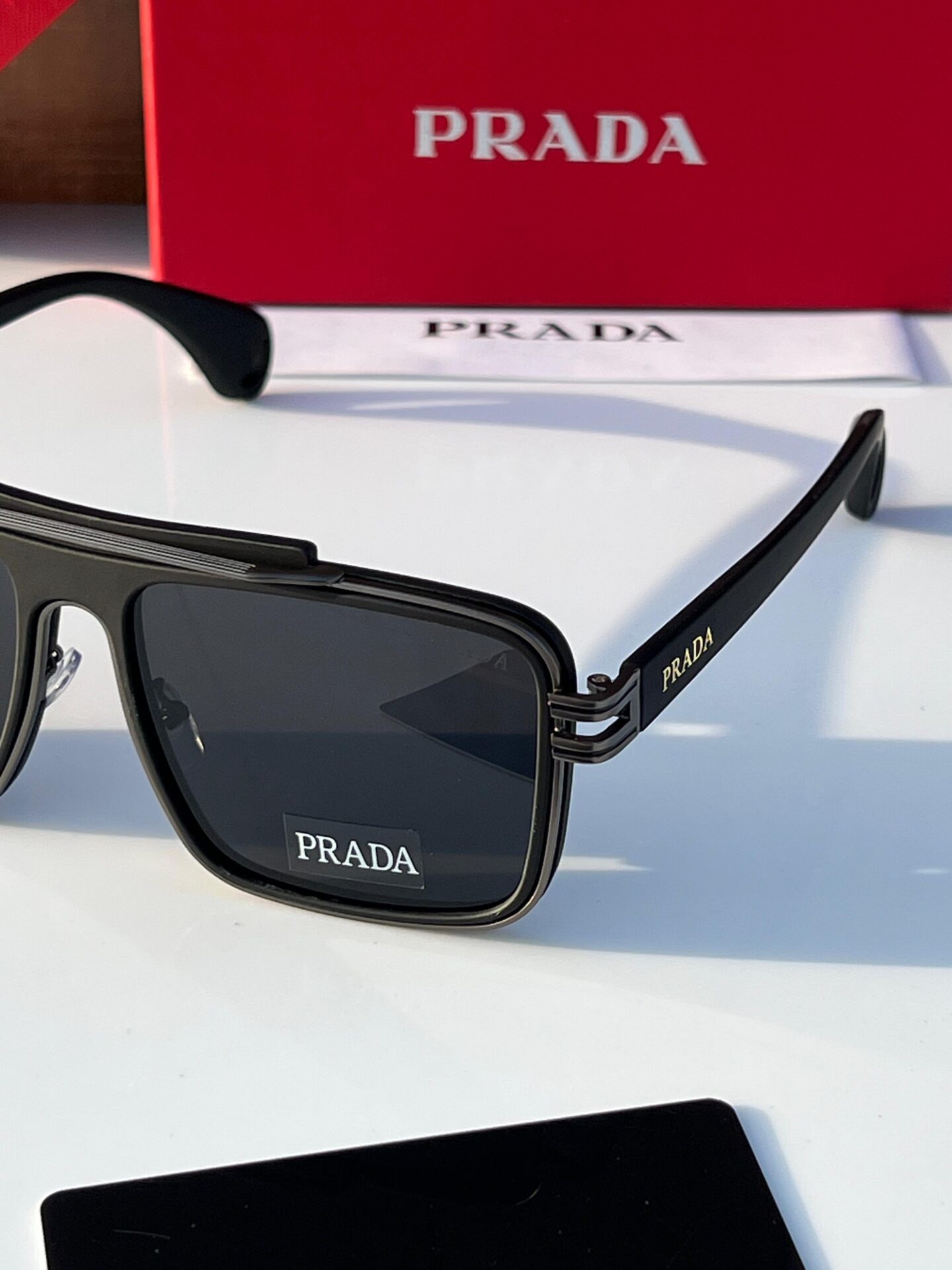 Prada Square Men's Sunglasses - Image 5