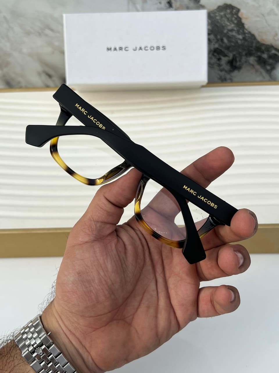 Marc Jacobs Square Optical Frames Men's Sunglasses - Image 11