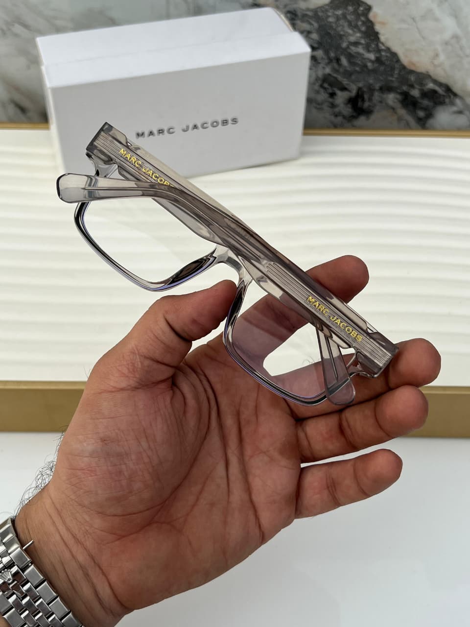 Marc Jacobs Square Optical Frames Men's Sunglasses - Image 10